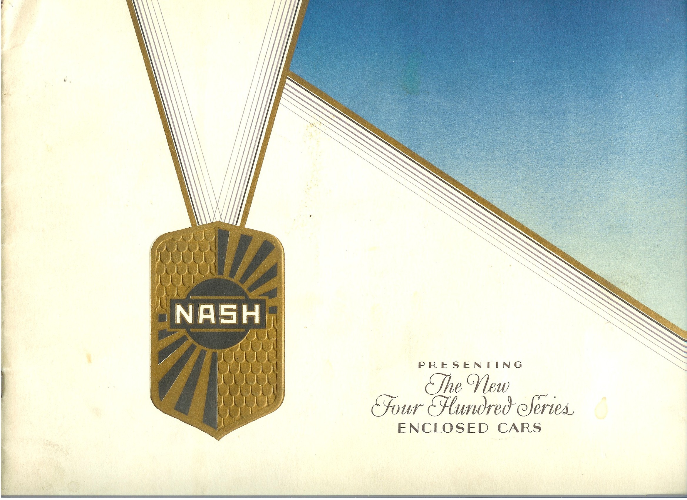 1929 Nash Brochure